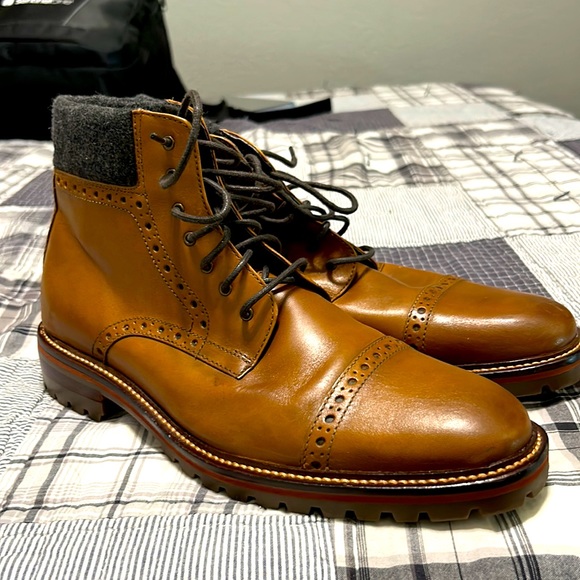 Johnston & Murphy Wingtip Boots - Picture 1 of 2